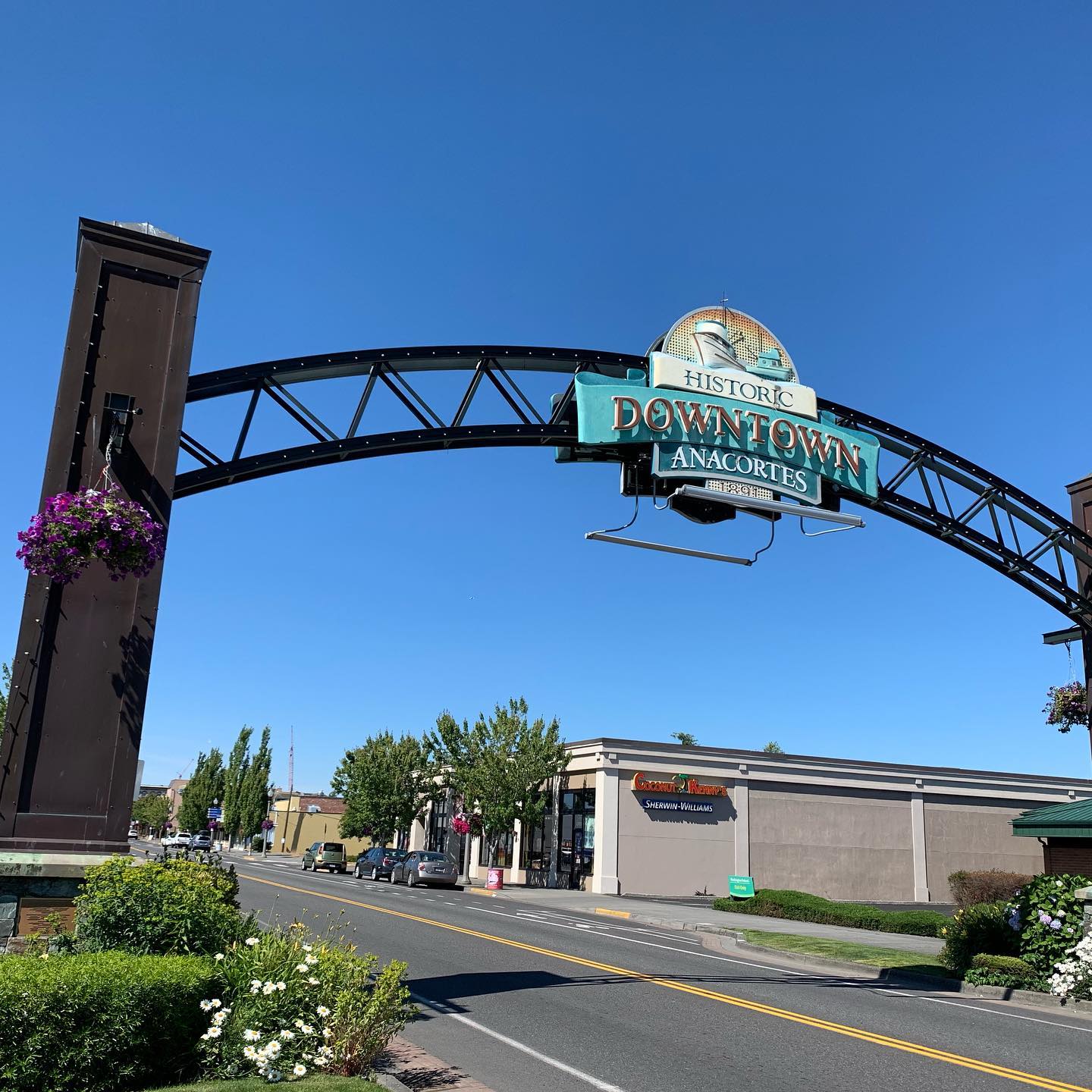 City of Anacortes entrance, WA