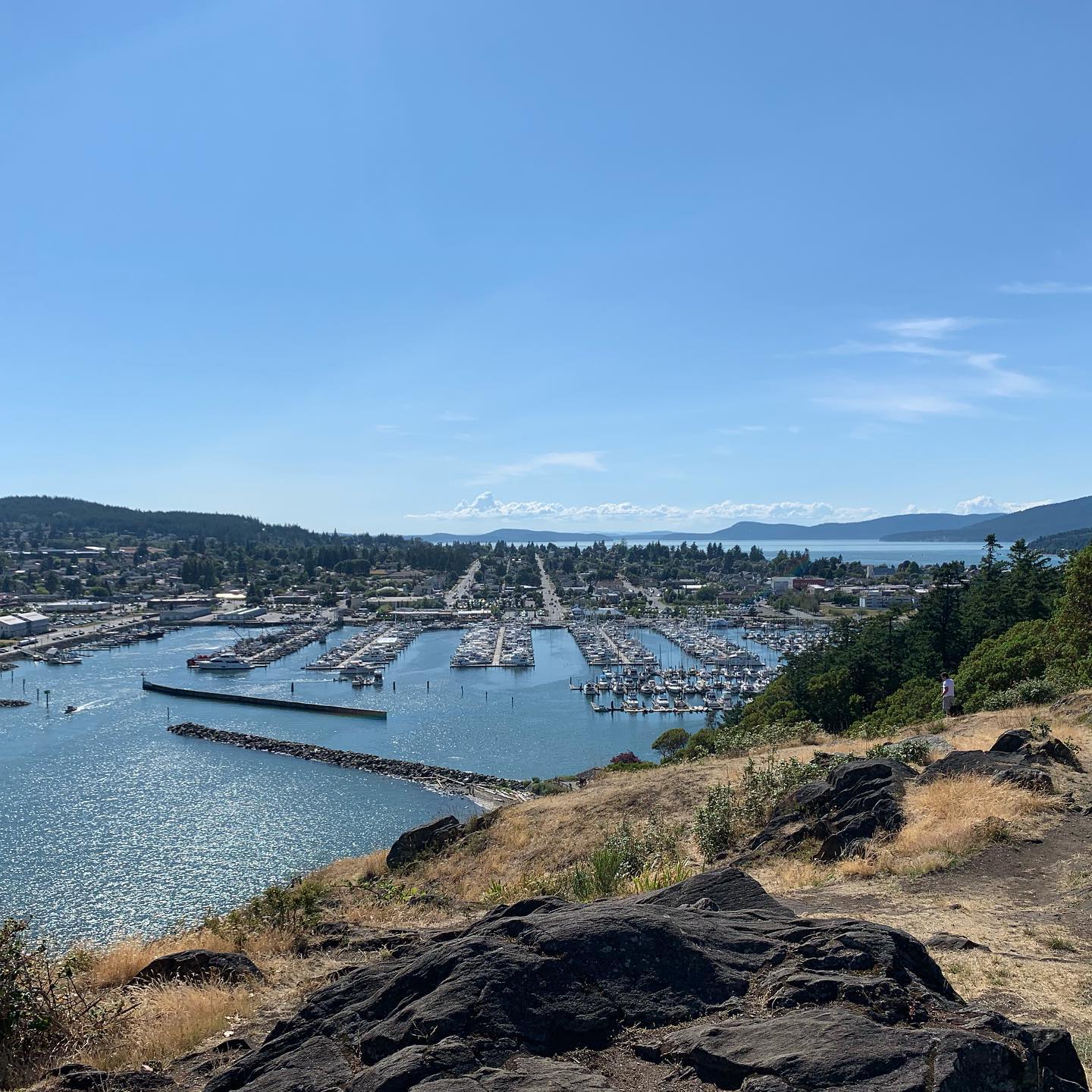 City of Anacortes marina bay, WA