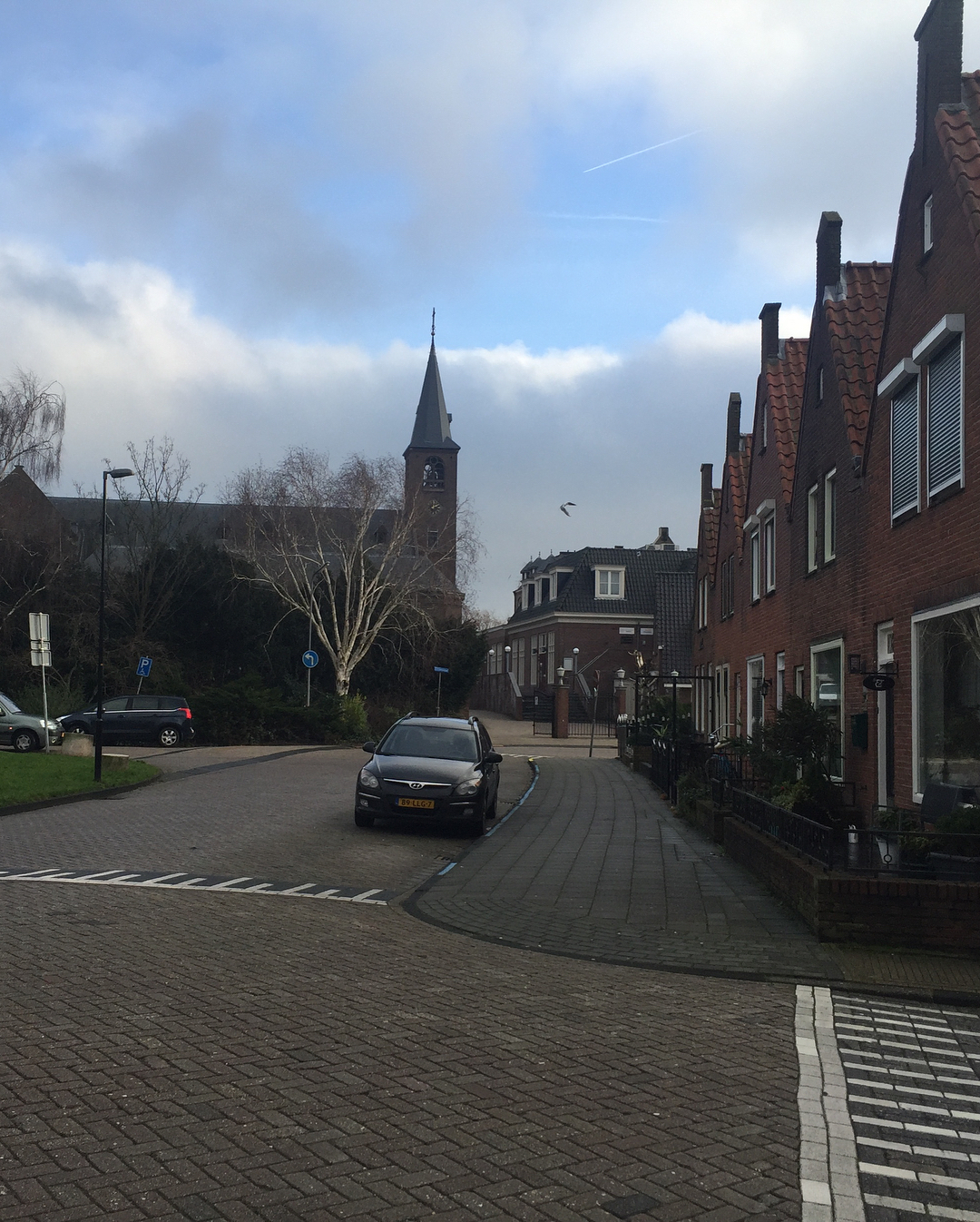 The Volendam street