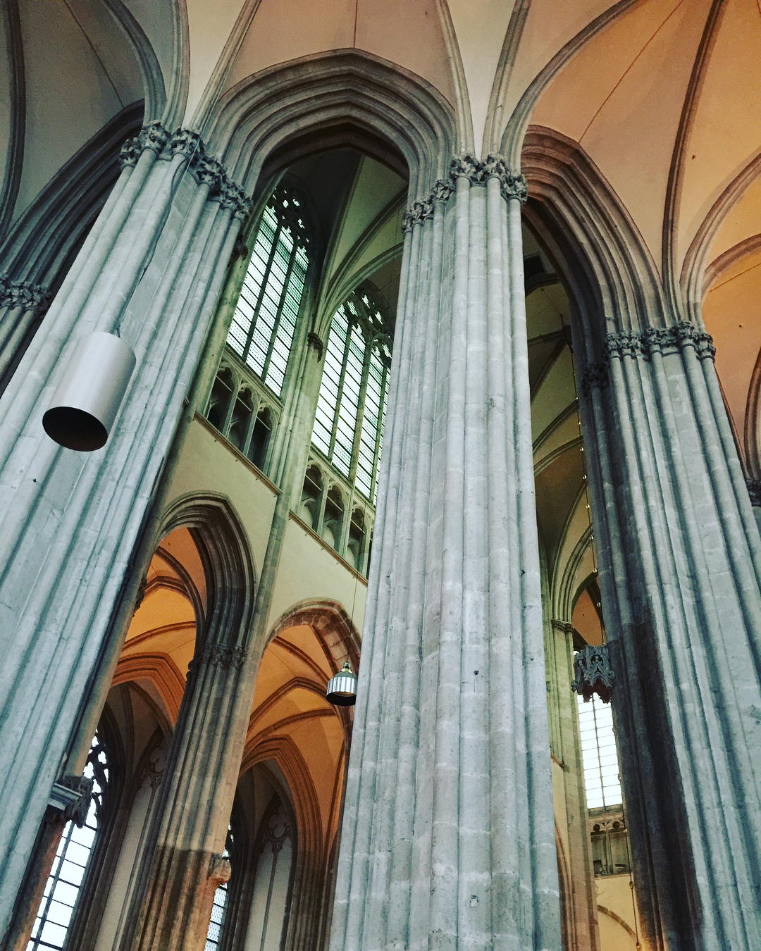 The bell tower interior