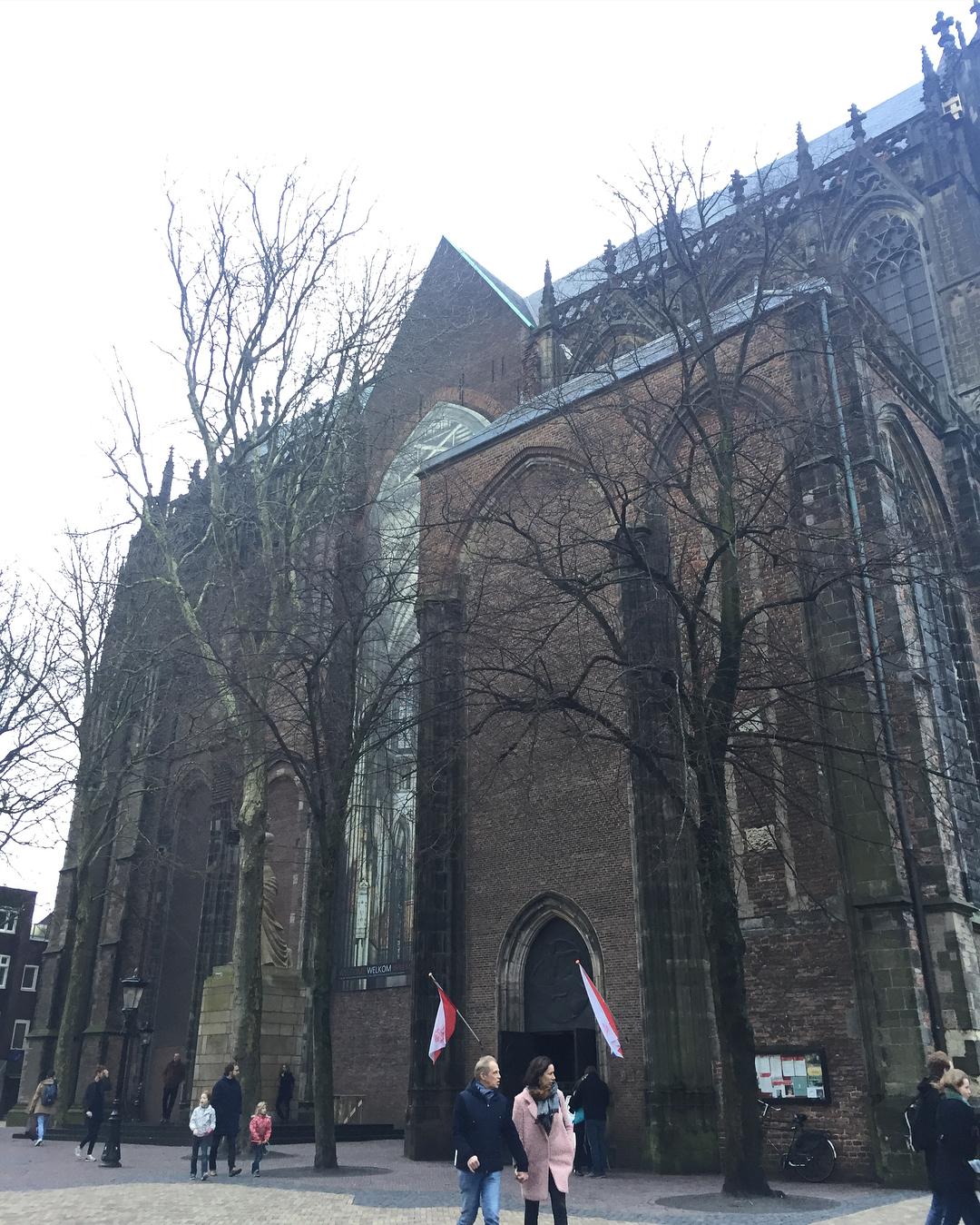 The bell tower from the street