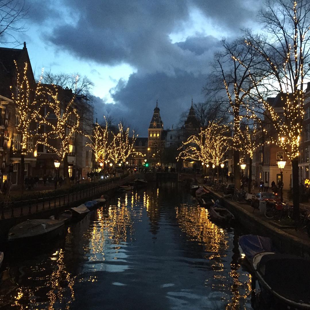 Amsterdam at winter