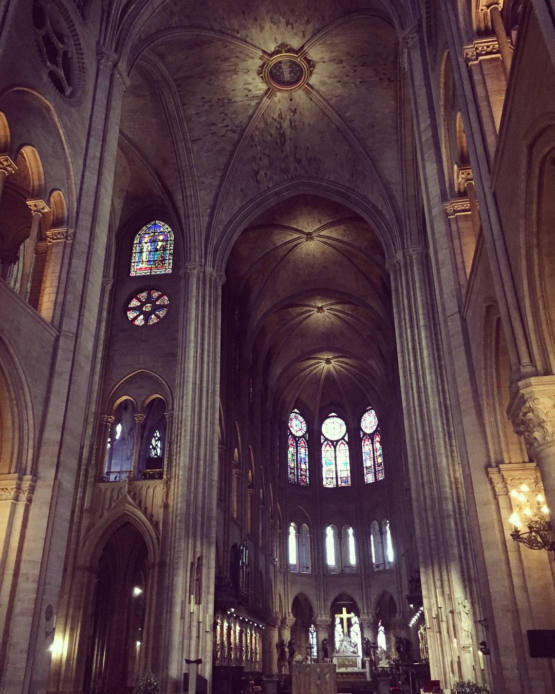 Paris Notre Dame inside
