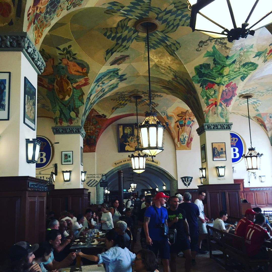 Munich Hofbräuhaus inside