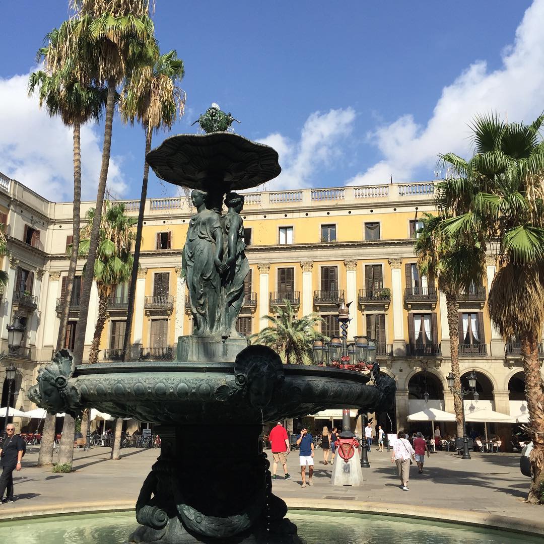 Barcelona fountain