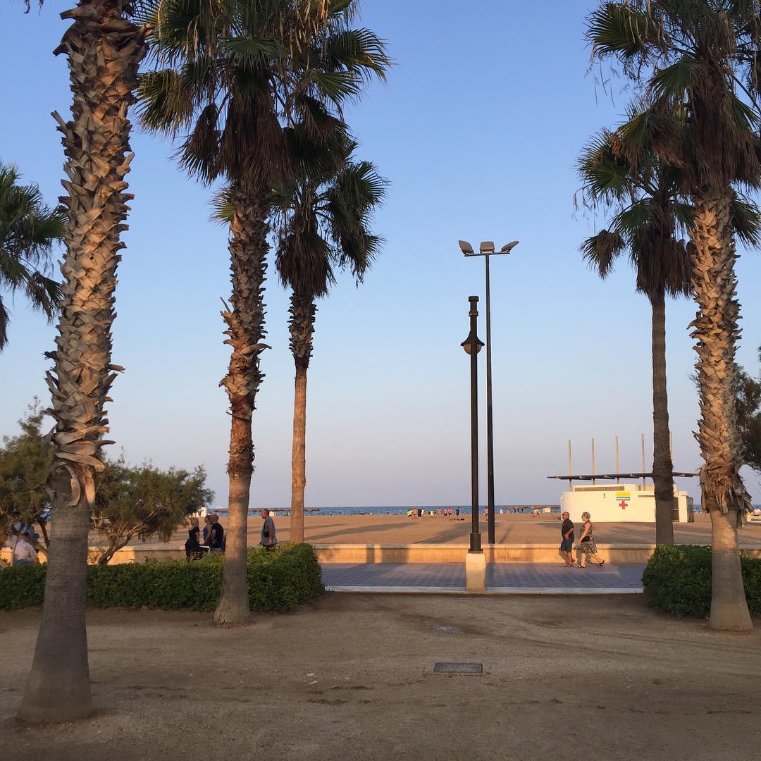 Valencia boardwalk