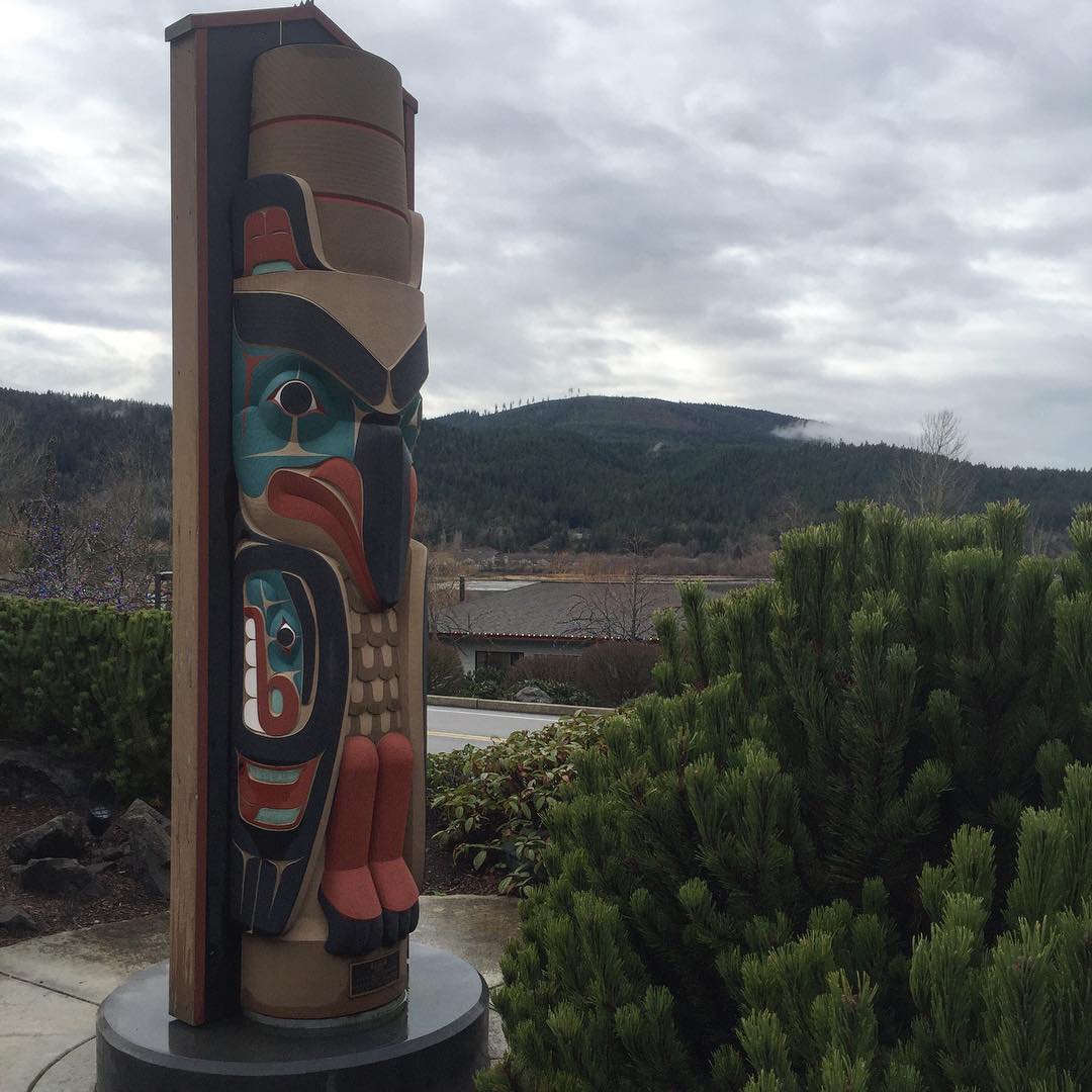 Port Angeles indian totem