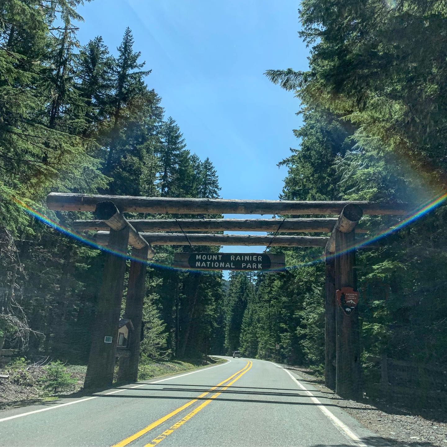 Mount Rainer National Park Entrance