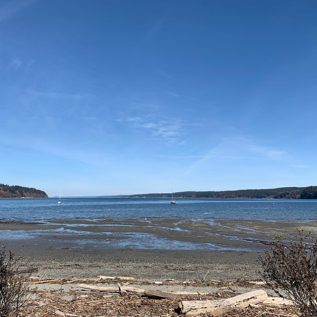 Whidbey Island beach